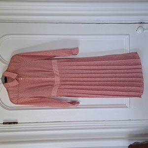 M&S Printed Shirt Midi Dress